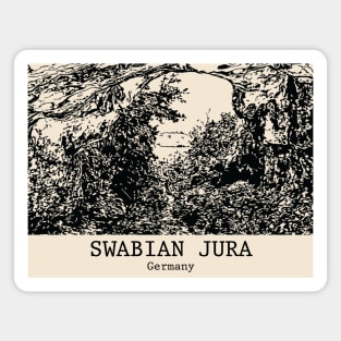 Swabian Jura - Germany Magnet
